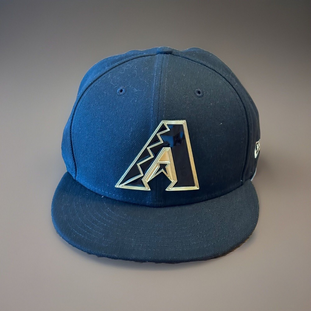 New Era Arizona Diamondbacks Gold Edition 59Fifty Fitted Hat Rare. Gold Logo